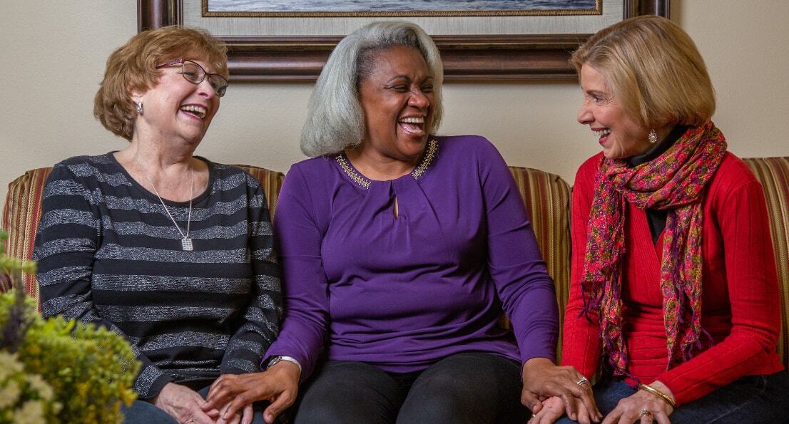 Residents enjoying life at Cottonwood Estates