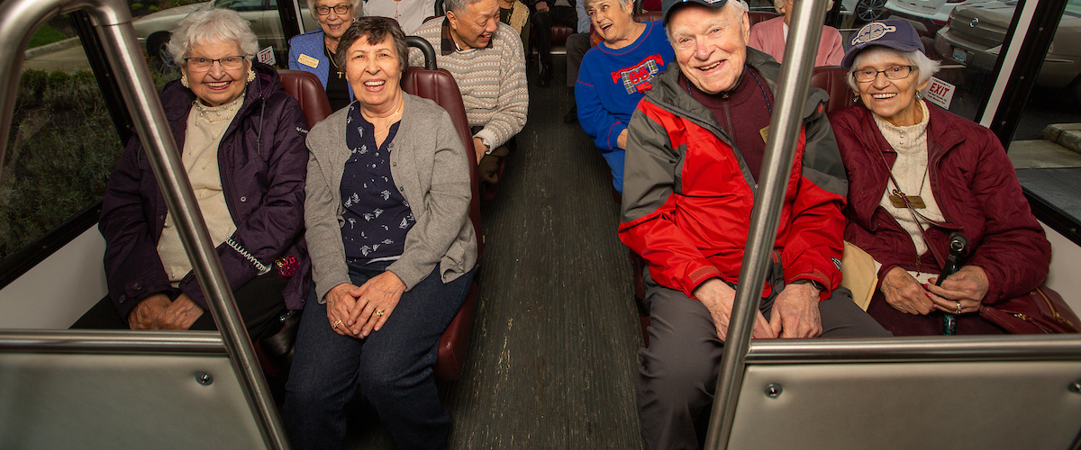 Residents enjoying life at Cottonwood Estates
